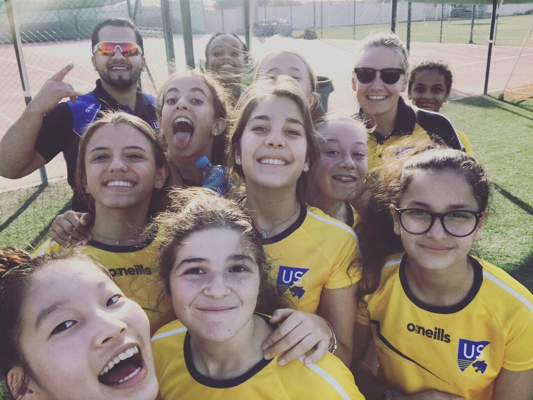 US_Panthers's tweet photo. Amazing league run from our U14 girls. Congratulations to our students, Thank you to our parents and shout out to Miss Melinn and Mr Mohammad for all your hard work! #leaguewinners #panthers #2yearsofHardWork ⚽️ https://t.co/bEBfU5A7sP