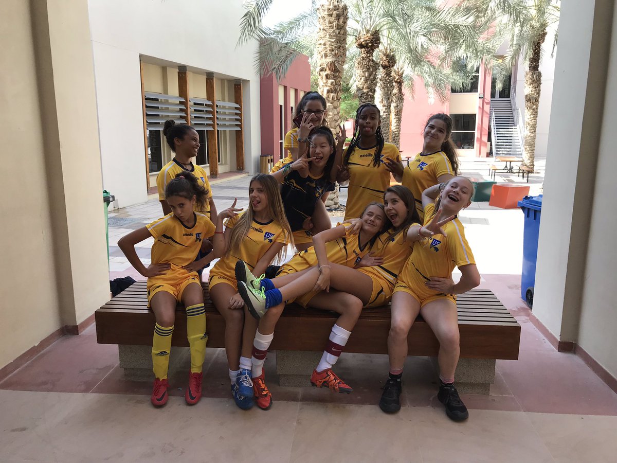 US_Panthers's tweet photo. Amazing league run from our U14 girls. Congratulations to our students, Thank you to our parents and shout out to Miss Melinn and Mr Mohammad for all your hard work! #leaguewinners #panthers #2yearsofHardWork ⚽️ https://t.co/bEBfU5A7sP