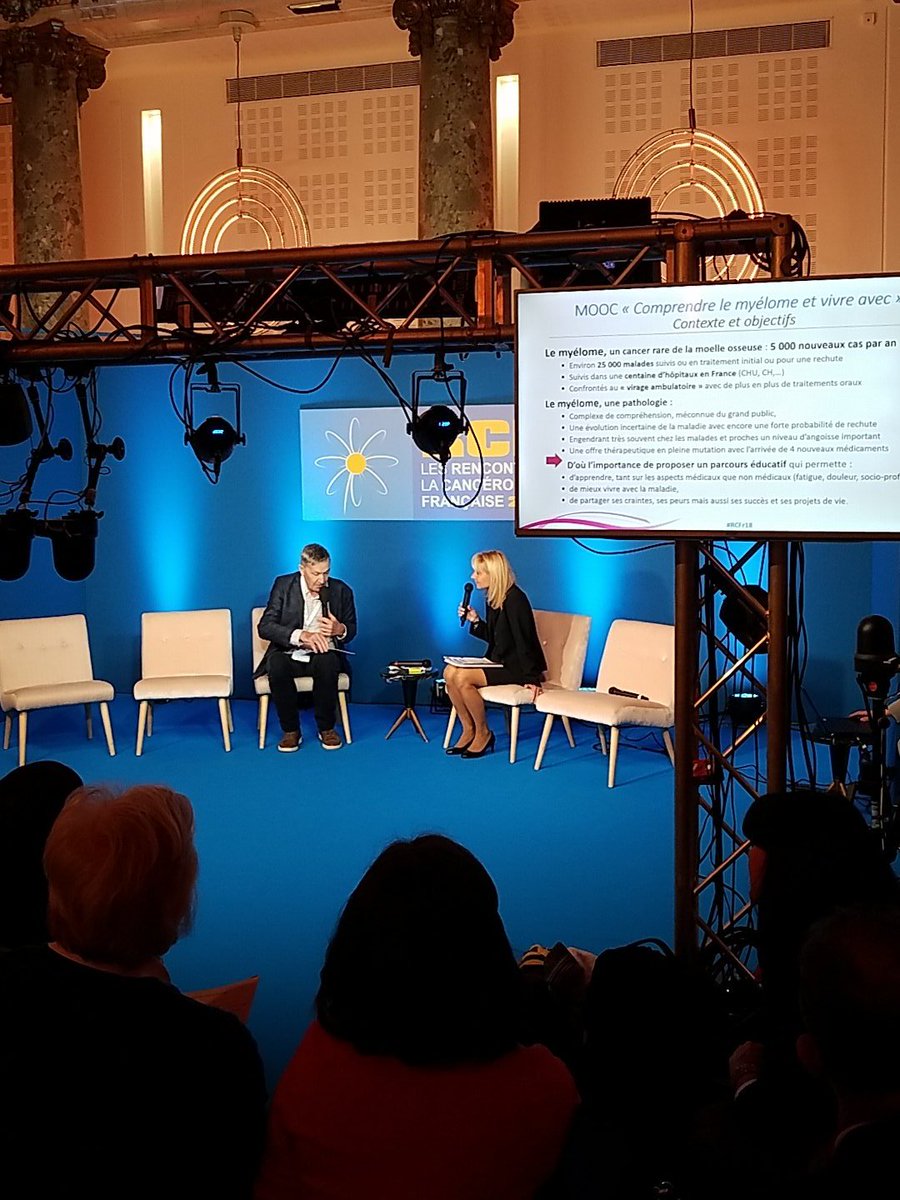RCFr_live's tweet photo. #RCFr18 Premier projet, un #MOOC de @docteurspoc et @af3m_myelome pour comprendre le #myelome.
#cancer #hcsmeufr https://t.co/MVmTbshdZL