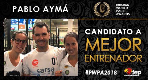 Muy contento de estar nominado como candidato a MEJOR ENTRENADOR 2018. Podréis votar en el enlace que os dejo más abajo hasta el 8 de Diciembre (máximo 1 vez al día)🎾🎾. #PWPA2018 #padelspain #padel 

padelspain.net/world-padel-aw…