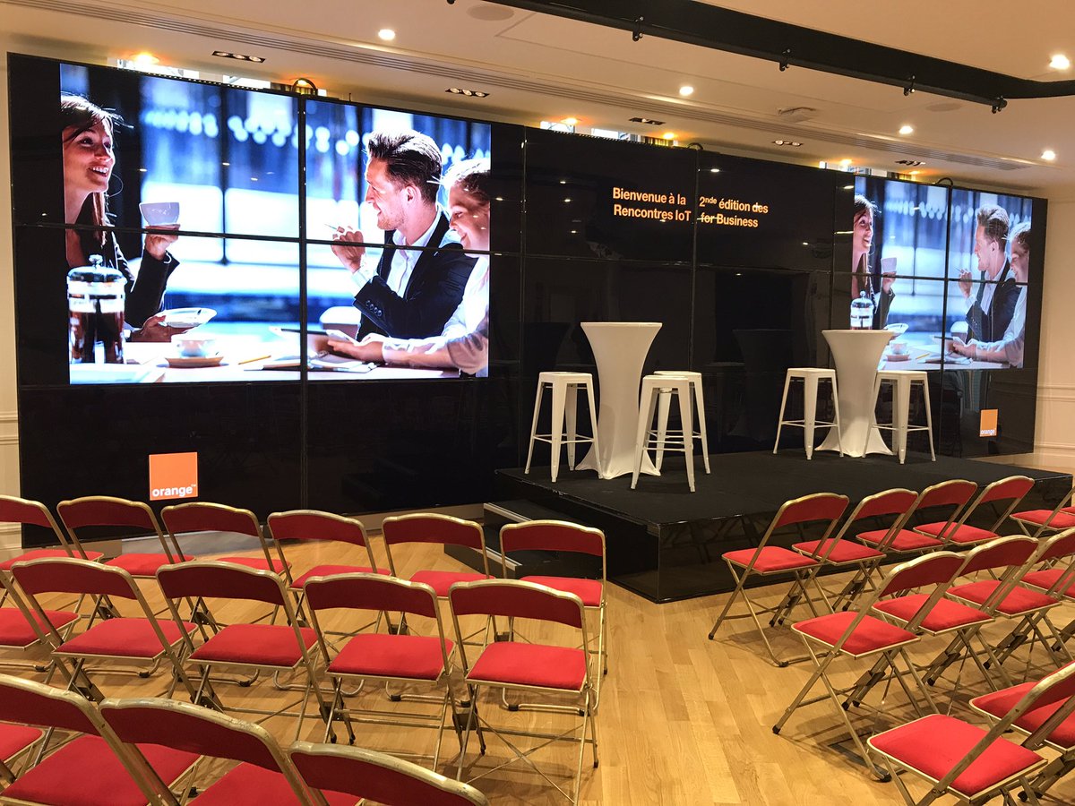 OrangeDev's tweet image. Hate de rencontrer les participants des rencontres #IoTforBusiness 2 !