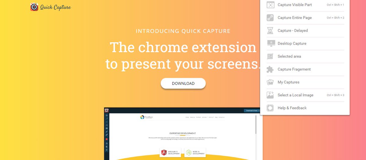 Quick_Capture's tweet image. #New #update is here!

We have improved the #UI of the #extension bar, as per your demand.

Get the new #version NOW!