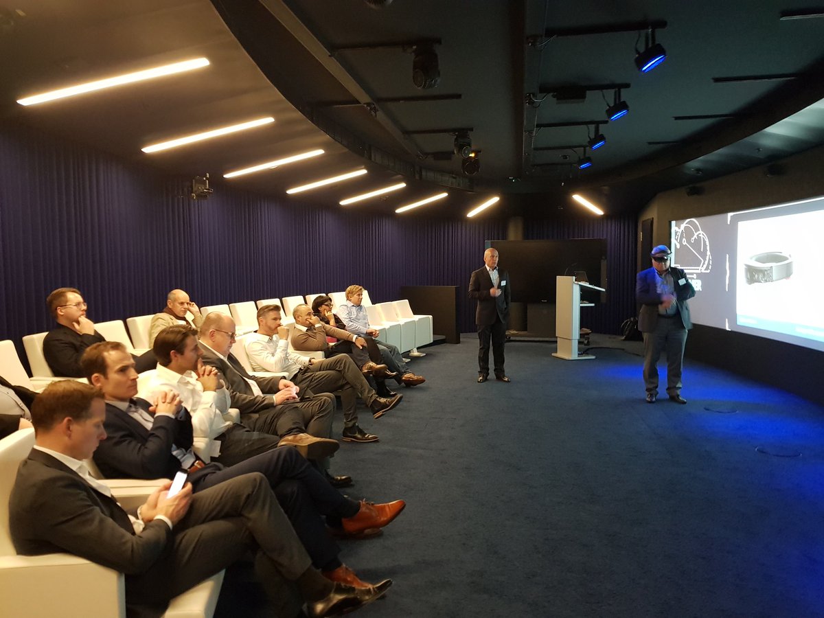 MWillersinn's tweet photo. #dynamics365entdecken Event im Microsoft HQ in München. Spannende Vorträge von unserem Partner @adessoAG mit Referenzkunde @NORD_Drive und einer HoloLens Live Demo @MSPartnerDE #D365 https://t.co/HRwR5rjoRA