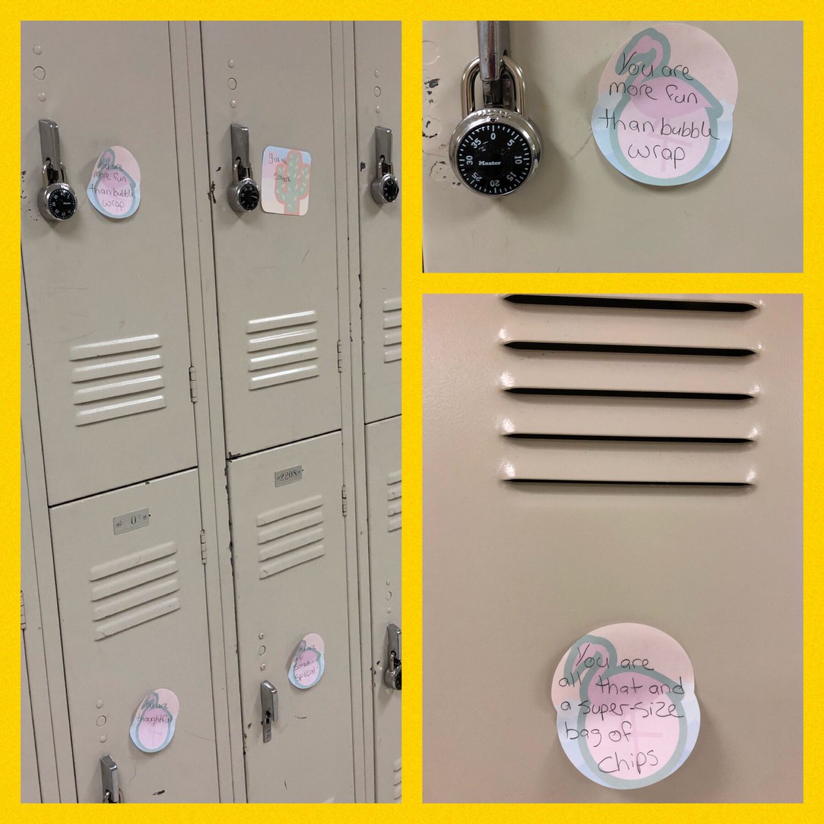 IrvinS678's tweet photo. #PayItForward projects have begun @WileyMS! Teaching empathy in middle school is always a challenge, but any win is BIG a win! https://t.co/9aqNEZb7Zv