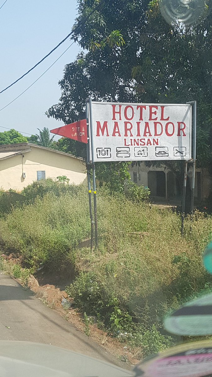 Dja ya un hôtel Mariador à Linsan.  #RoadTrip Direction  #HauteGuinée  #découverte