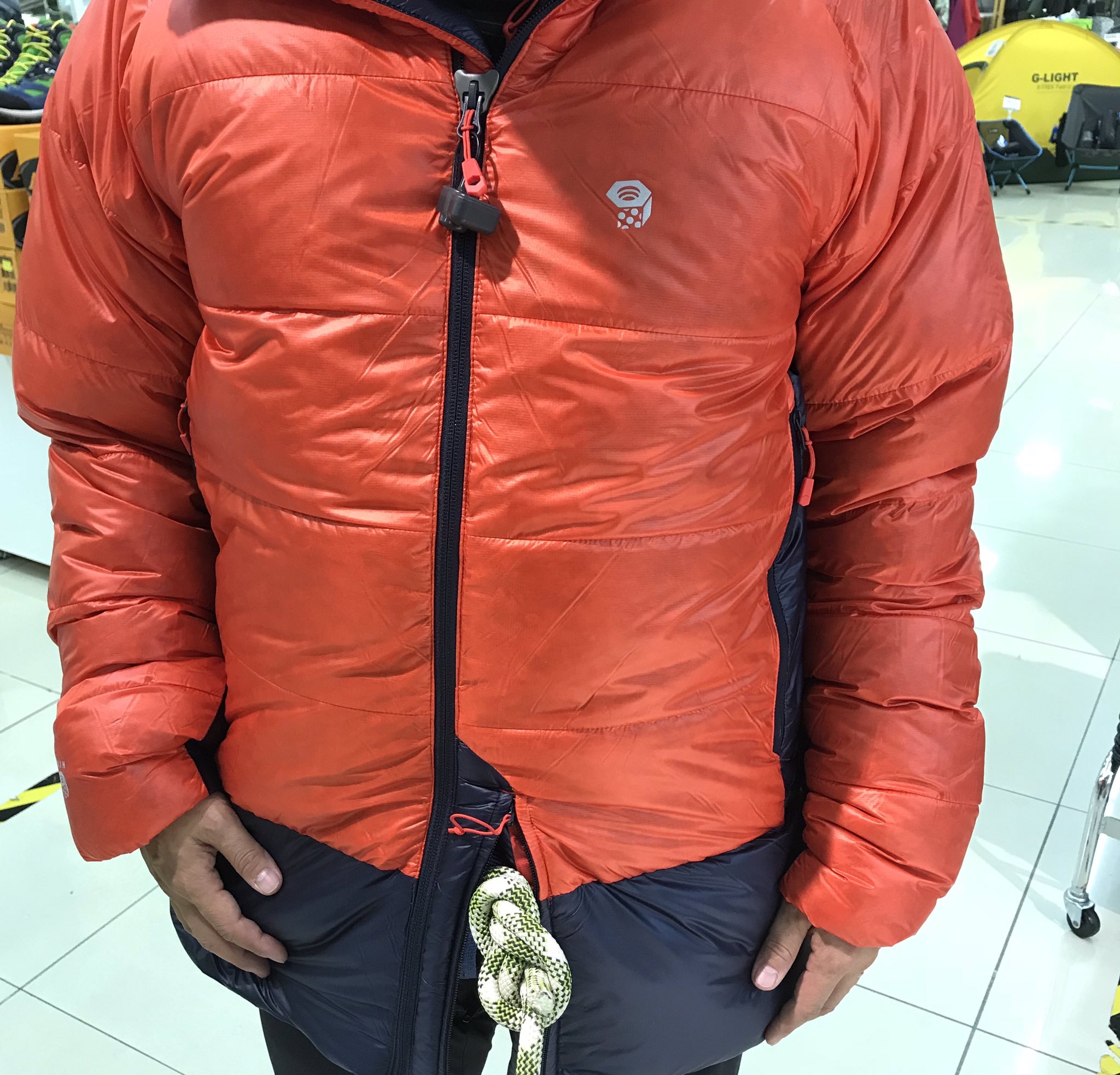MountainHardwearダウンファントムフーデッドダウンJK （石井スポーツ 