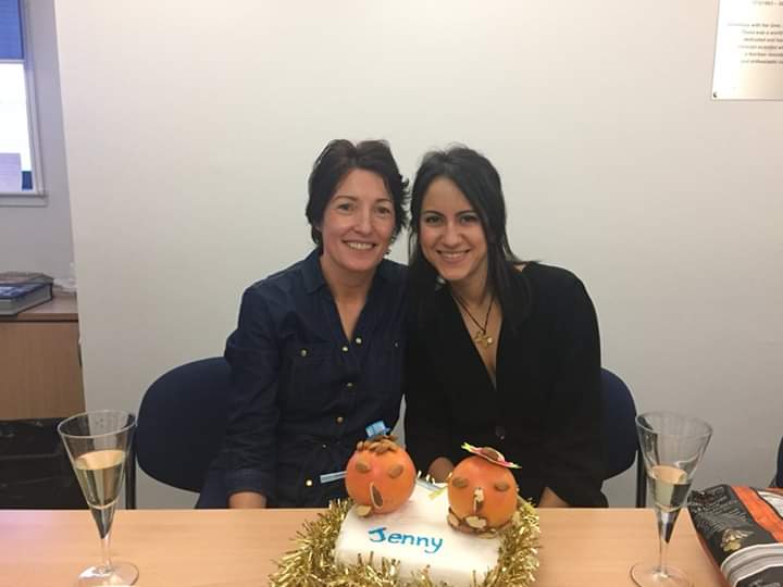 POG_LRC's tweet photo. Big well done to Jenny from the Keeshan group who successfully passed her PhD viva last week!! Wishing you all the best in your new job as a post doc in Greece 🎉🍾🥂

#POG #leukaemia #research #UofG #Phd #viva #glasgow #greece #postdocnow https://t.co/OQrD7UACWW