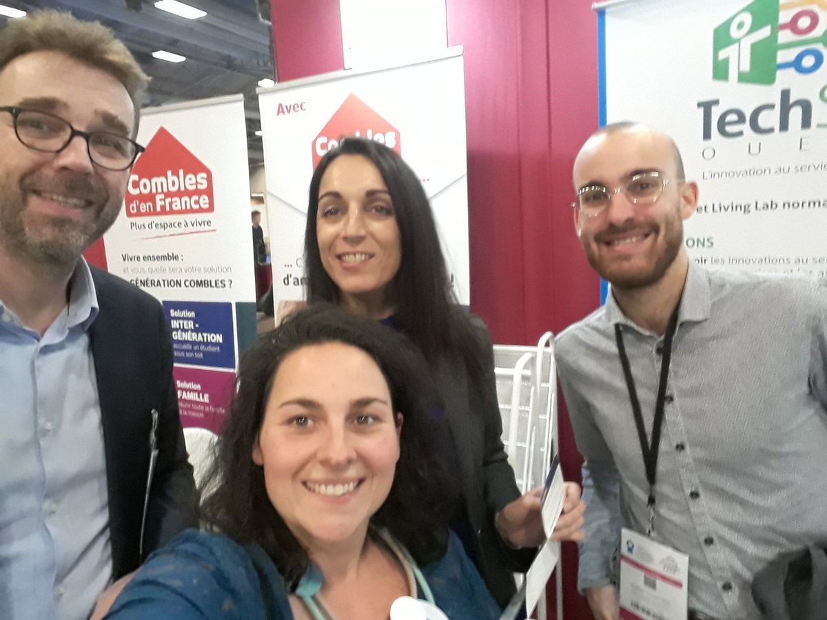 #pme #startup venez rencontrer <a href="/TECH_SAP/">Techsap Ouest</a> et <a href="/ComblesFrance/">Combles d'en France</a> au salon  #SilverExpo à Paris ! #silvereco 
#SilverNormandie #senior