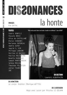 LaCauselit's tweet photo. #Lacauselit #RevueDissonances La honte, Dissonances#35 (par Marie du Crest) https://t.co/kFTBTCUsgl https://t.co/O61QqbzFaF