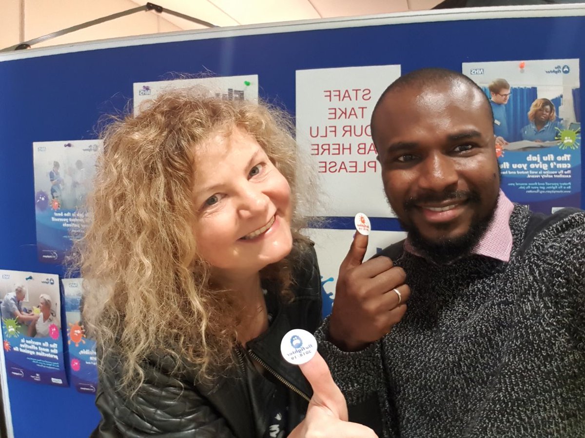 RoyalFreeNHS's tweet photo. 🔊CALLING ALL ROYAL FREE LONDON HOSPITAL STAFF 📣 We'll be donating £1 to local homeless charities in Barnet, Enfield and Camden every time one of our staff has their flu jab. Buddy up and bring a friend ! #jabdone #RFLflubuddychallenge https://t.co/pxnaAkfDNn