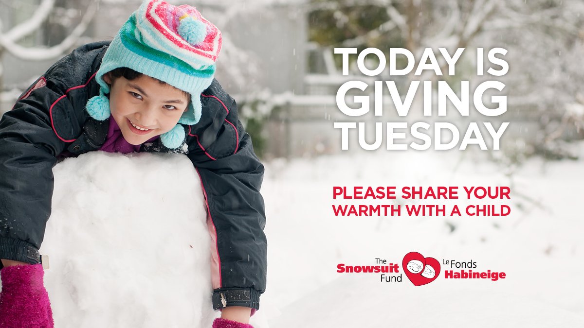 Today is #GivingTuesdayCA, a day dedicated to giving back! TODAY ONLY, every donation on <a href="/CanadaHelps/">CanadaHelps</a> will get an extra $1 from <a href="/AddShopbrain/">Shopbrain</a>, our GivingTuesday Match partner. Donate NOW: canadahelps.org/en/charities/t…