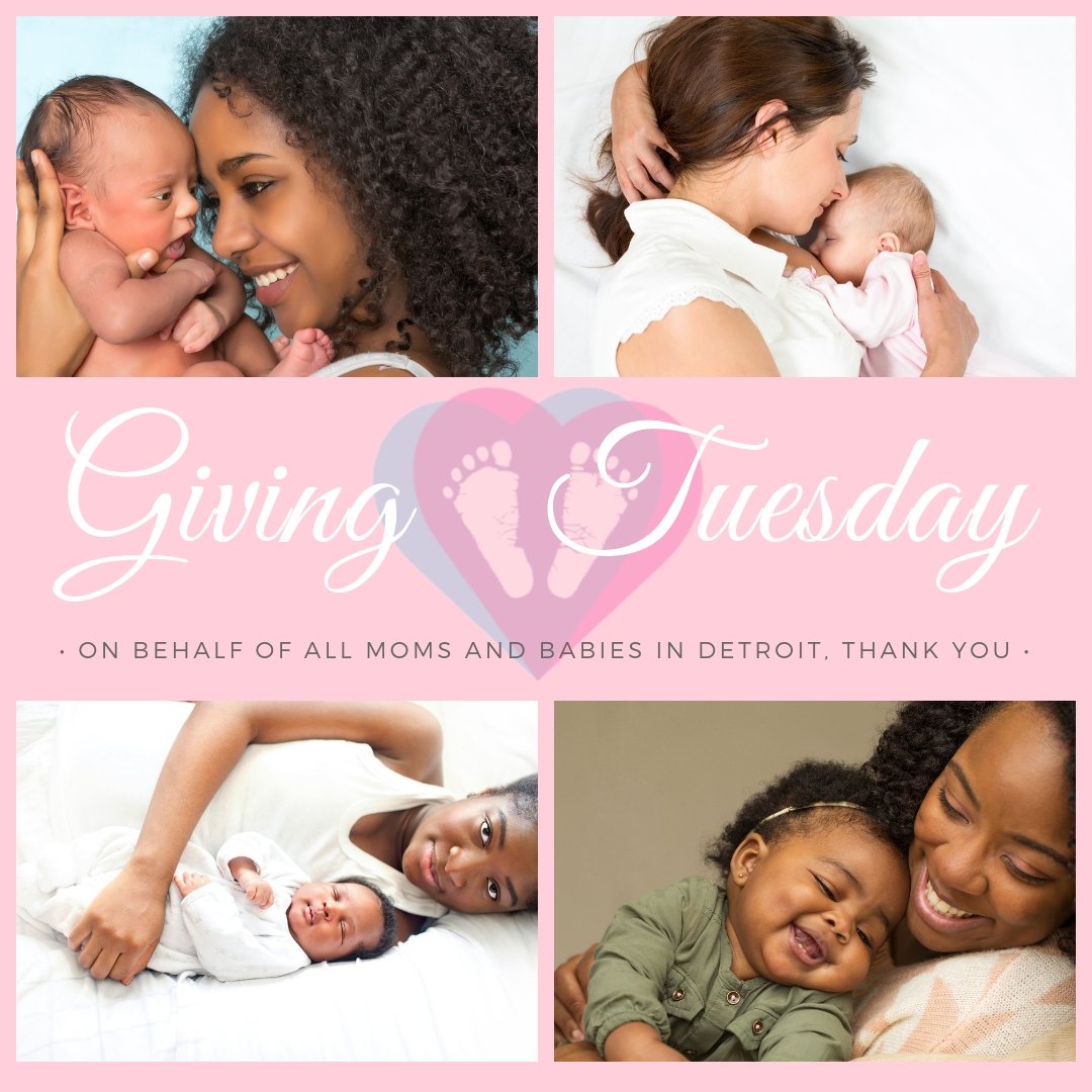 MakeYourDate's tweet photo. Today is Giving Tuesday! Because of our supporters, Make Your Date has been able to serve over 8,500 Detroit moms-to-be throughout their pregnancies. Please consider joining our mission by making a donation today: https://t.co/Y6WBcFOTTp https://t.co/bnEJRJeNi9