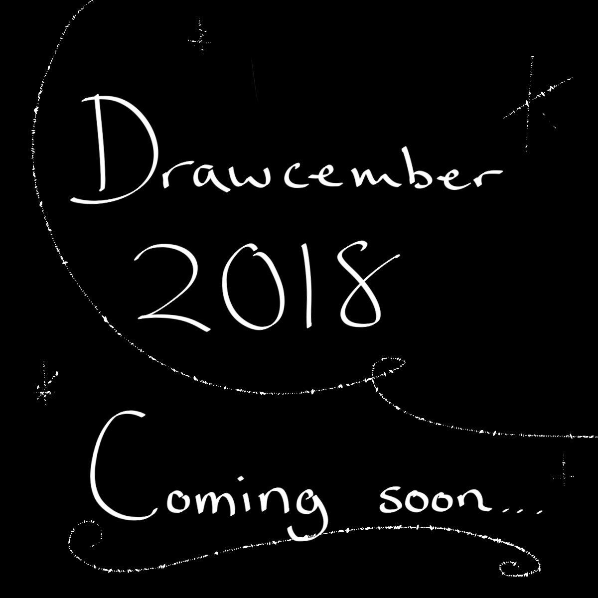 realdrawcember's tweet photo. Can you guess what our theme is for this year? #Drawcember2018 #Drawcember https://t.co/NuuEkz3V11