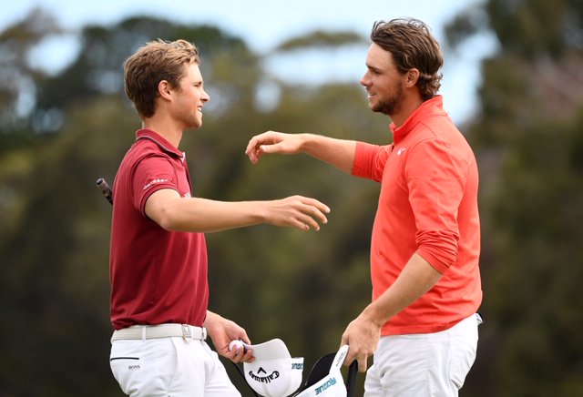 Can't believe it's already been two days since Belgian history was made alongside my wingman <a href="/tomdetry/">Thomas Detry</a>. I want to thank everybody that never stopped believing! Also massive thanks to my partners @Rolex, <a href="/DelenPrBank/">Delen Private Bank</a> , <a href="/Nike/">Nike</a> &amp; @Callawaygolf.