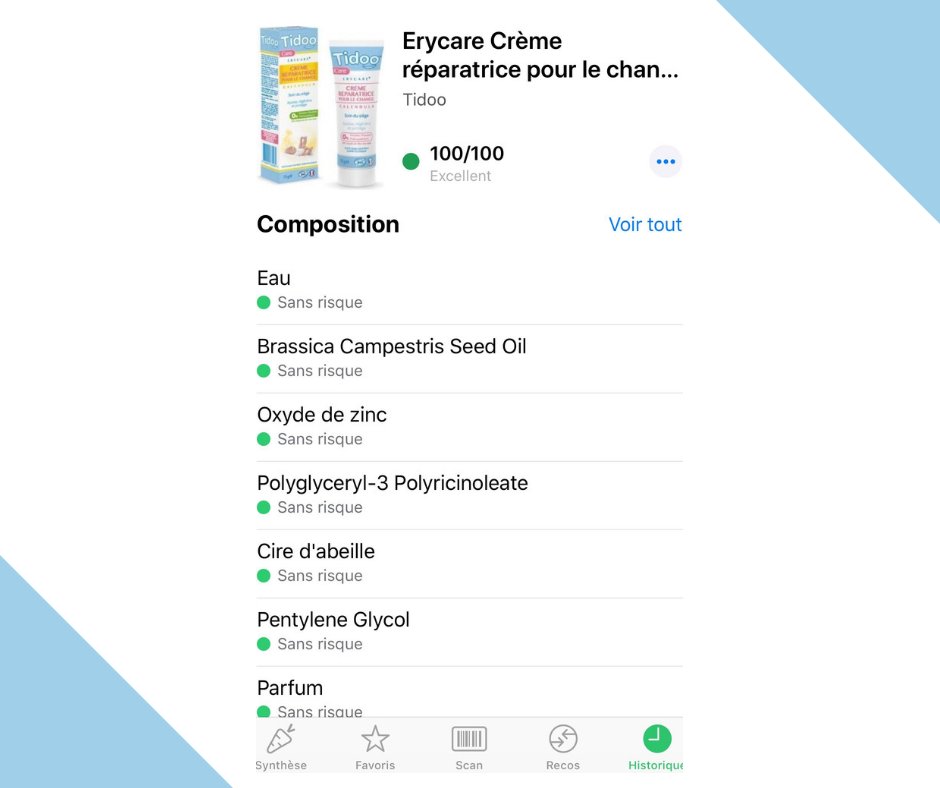 🥕 Avez-vous déjà scanné les produits Tidoo dans l'application #Yuka ? La crème de change Erycare obtient la note maximum de 100/100 ! On vous laisse scanner tous nos produits et découvrir nos bonnes notes :-)
A partager sans modération !
En savoir + : bit.ly/2mQhHpb