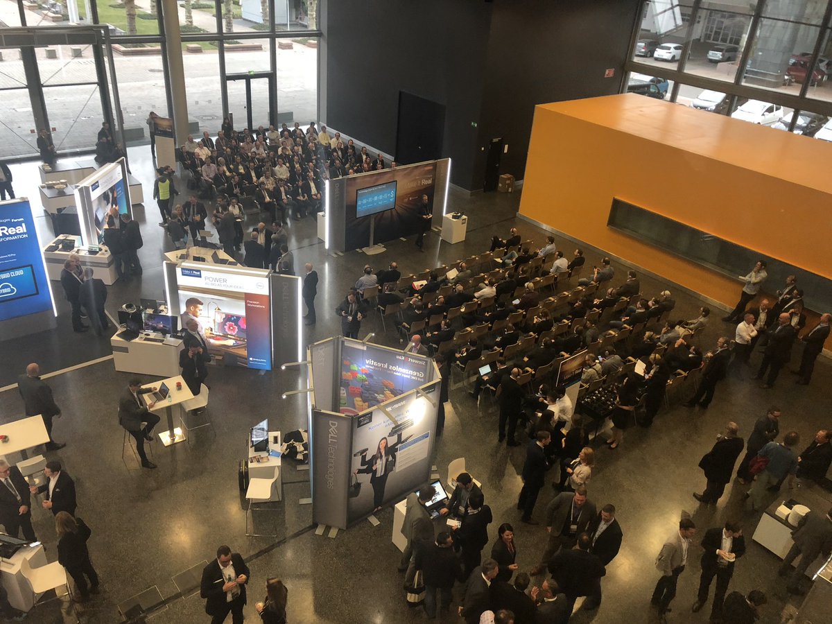 DinkoEror's tweet photo. #DellTechForum in Frankfurt is running. 1200 people learning, talking, having fun. So great experience. 👍 https://t.co/O8zMDQW4nl