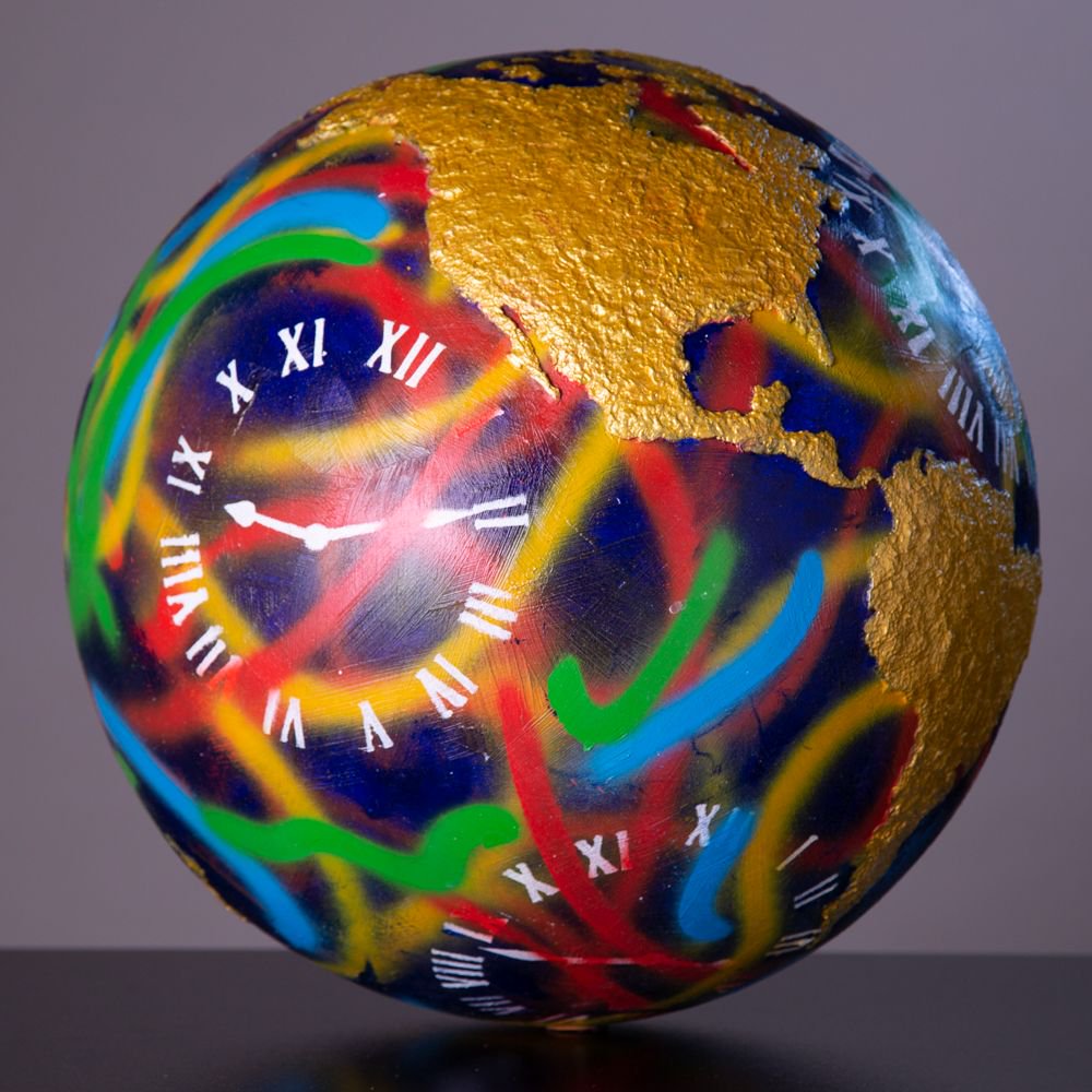 Inspired by the Louis Armstrong recorded song 🎵 
#17 We have all the time in the World - by Frank O'Dea galabid.com/auction/globes… 

<a href="/BallaBanArt/">Balla Bán Art</a> <a href="/ArmstrongHouse/">Louis Armstrong</a> 
<a href="/GOALWhatonEarth/">GOAL - What on Earth</a> #GOALWhatonEarth @goal_global 
#globalgoals #SDGs #artistsofinstagram #creative