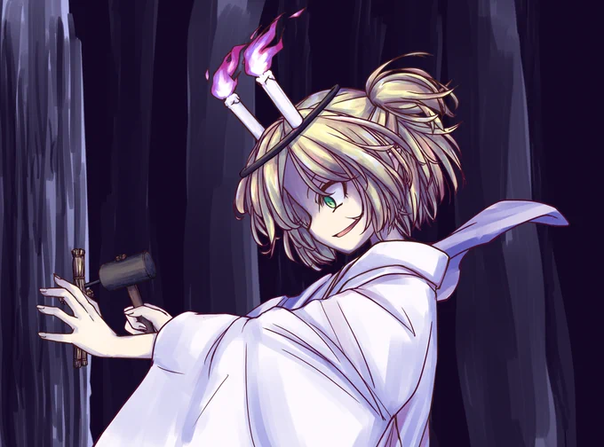 無間嫉妬劇場『666』のMV用に描いたパルスィさん。きれいなパルスィもちょっと描いてます
ロングで一瞬映るだけだからMVじゃよく見えないんだけど、つい力入れてしまいました
https://t.co/8kKmLnBXdE 