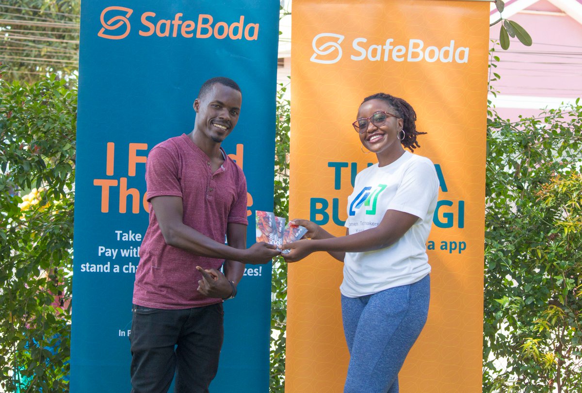 SafeBoda's tweet photo. Congratulations again @pantochaldaeans 💃
Enjoy your breakfast for 5 @cafejavas_ug #FoundThe1 https://t.co/fjIerefgjD