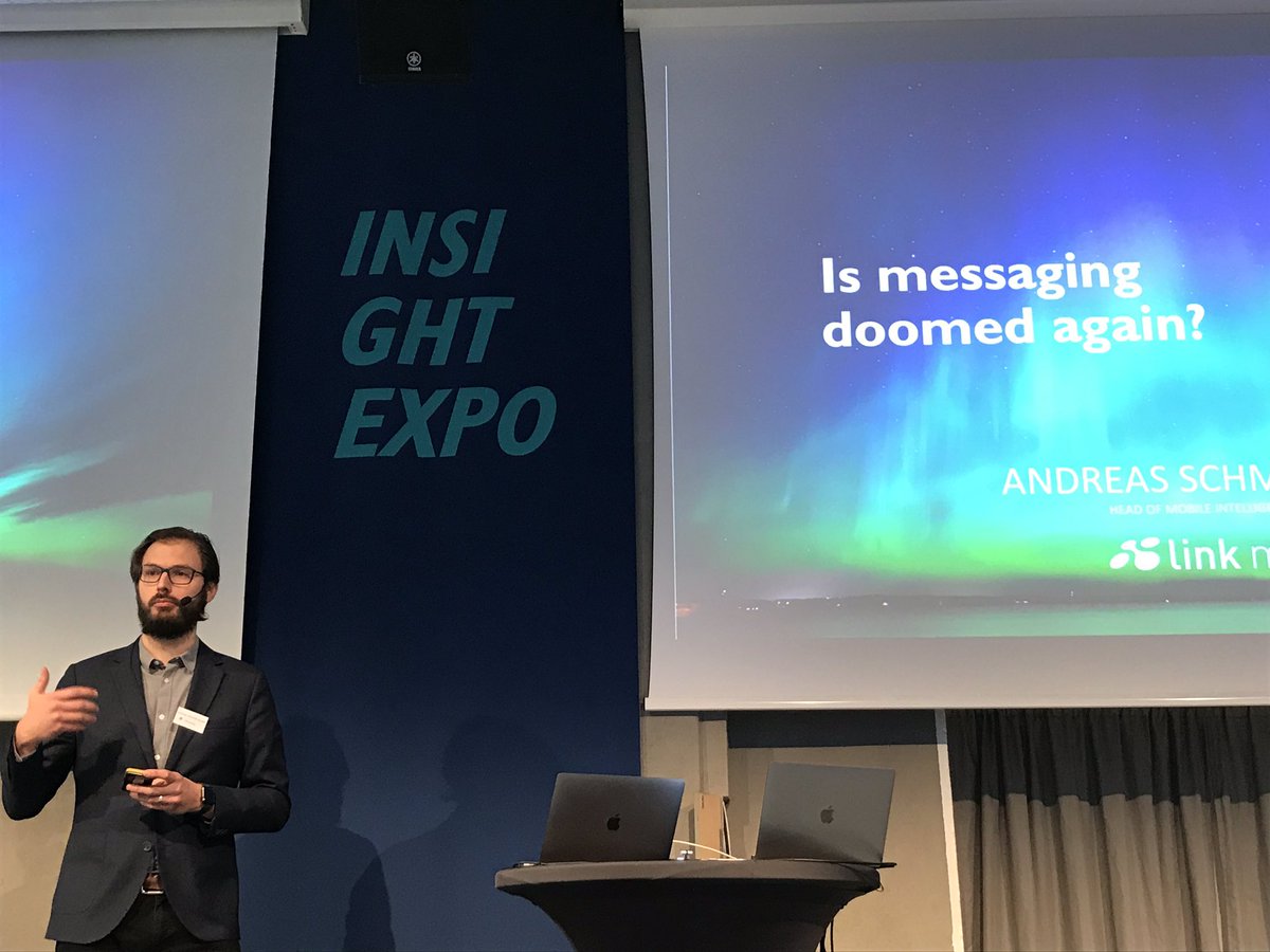 LINKMobilitySwe's tweet image. Under en halvdag fylld med inspiration och i eminent sällskap av talare från #ICA och @HUIResearch talade vår kollega Andreas om #MobileIntelligence om hur man kan använda data från #SMS-utskick till att #nudga liknande konsumenter. 😃 #InsightExpo @Insight1Nordic #wow