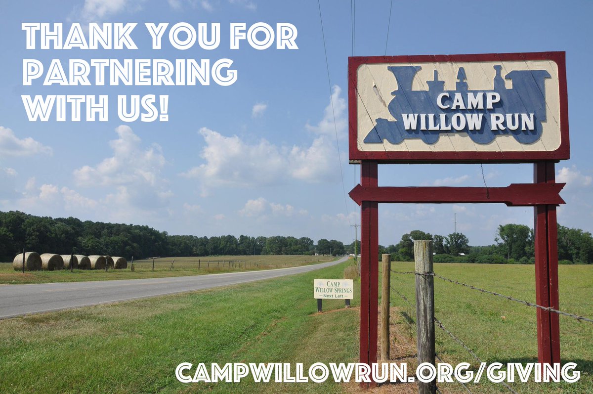 campwillowrun.org/giving or facebook.com/campwillowrun/… #GivingTuesday