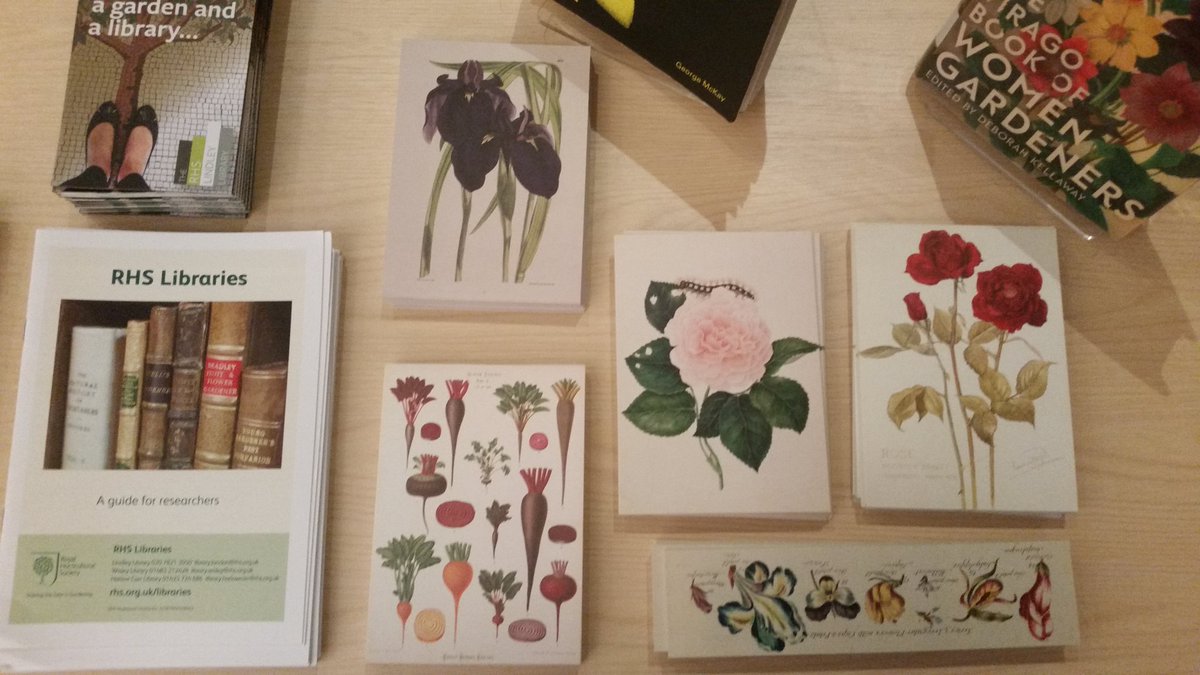 #rhslindleylibrary is at @SenateHouseLib for History Day 2018! Pop by to find out about our #archives, #rarebooks, #heritagecollections and #botanicalart, and to pick up some very pretty postcards! 🌷🌻🌼 #HistDay18 #libraries #history