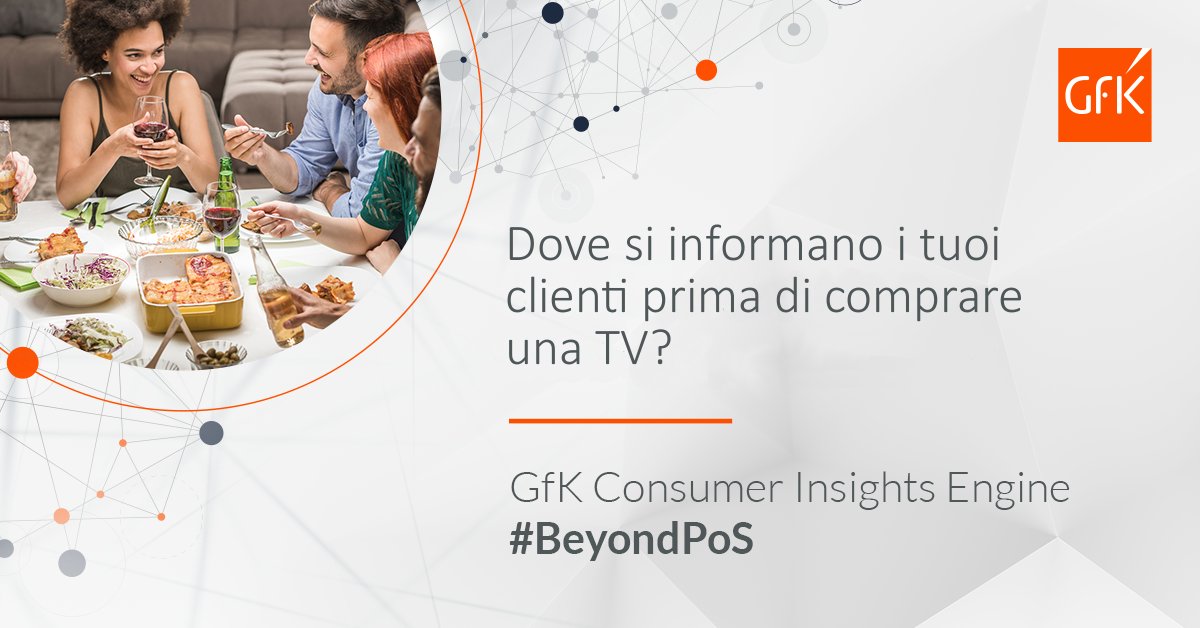 GfK_Italia's tweet photo. Lo sapevi che in Italia il 58% dei consumatori si informa solo offline prima di comprare una nuova TV? Scopri di più sul comportamento d’acquisto dei #consumatori italiani cliccando qui >> https://t.co/w4EMygoemX
#BeyondPoS #ConsumerJourney #ConsumerInsights https://t.co/2iaSGsIXGX