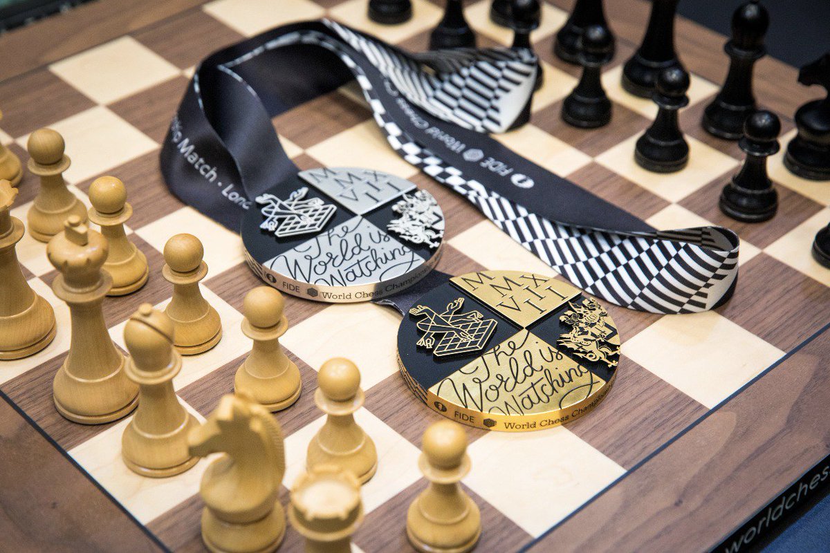 theworldchess's tweet photo. These will come handy tomorrow! #CarlsenCaruana2018 Follow live at https://t.co/yf50vFW2Zs #theworldiswatching https://t.co/WYFbbNUoKq