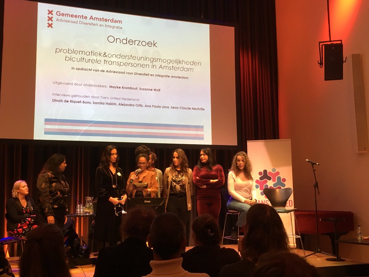 TransNetNL's tweet photo. Hoe kunnen we #biculturele trans personen beter ondersteunen? Onze collega Samira vertelt over t onderzoek van (onder meer) #Transunited. https://t.co/cYTWAn0VeT