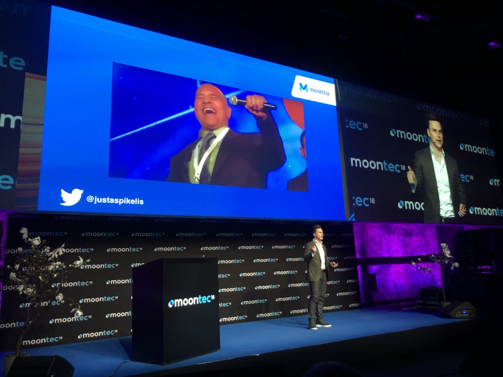 moontec_event's tweet photo. @justaspikelis of @Monetha_io reminds us of the #BitConnect scenario, which should have been a wake up call for everyone in the blockchain. #Blockchain is not a casino. #bitcoin #bro #partnerships #hodl #gtho https://t.co/VGEmlTxu9H