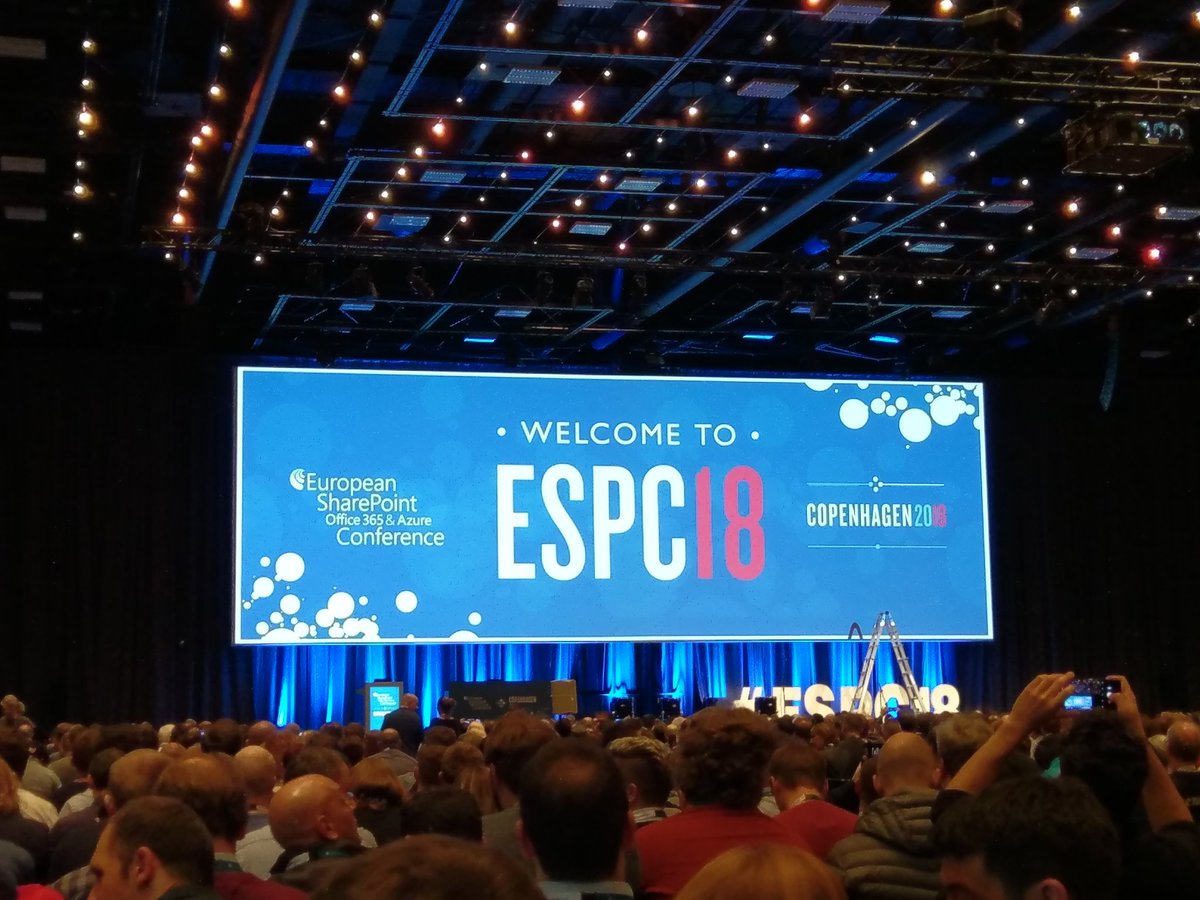 SPtijay's tweet photo. #ESPC18 starts in Copenhagen https://t.co/OTGdmMyKna