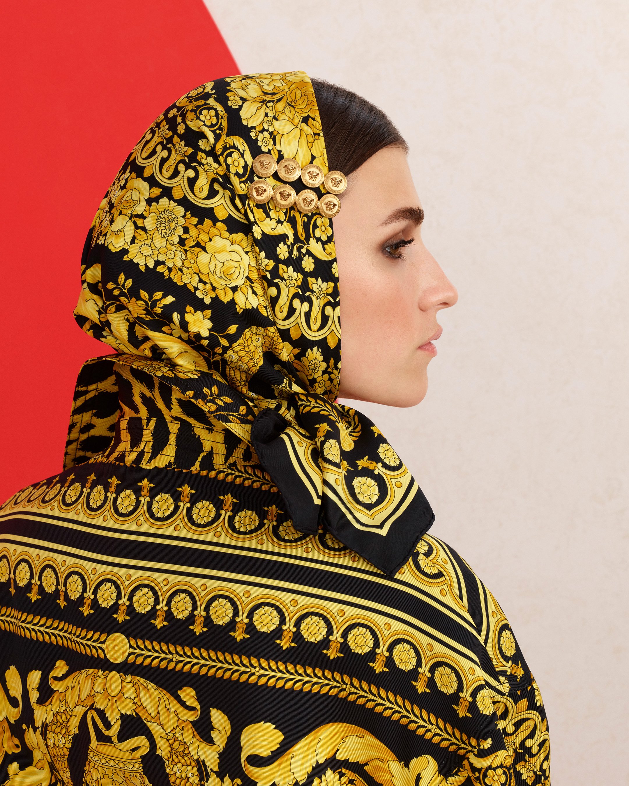 Abaya versace cheap