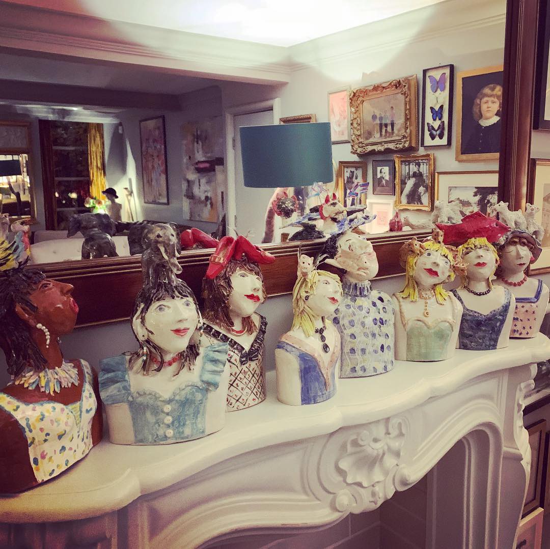 VilladiGeggiano's tweet image. Stuck for Xmas gift inspiration?  Explore what’s currently on show including those fun ceramic figures, based on the English language 🎁 #supportingcreativity #art #artandfood #artshow #onshow #artinstallation #localartists #chiswick #buylocal #keepsupporting #xmasgifts #gifts