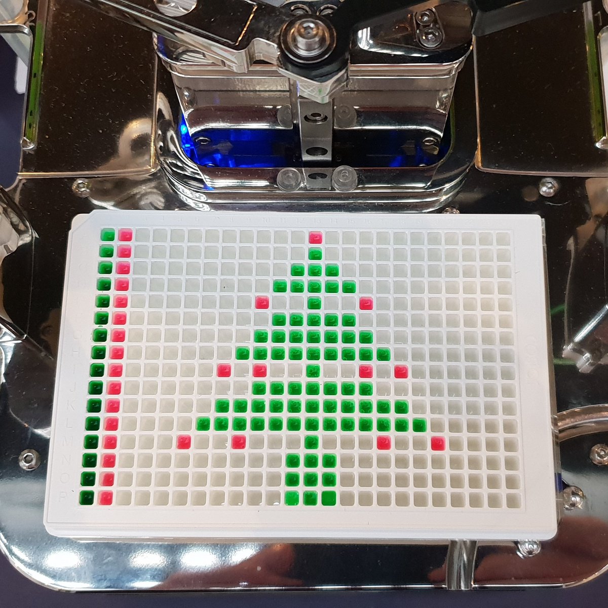 photovoltage's tweet photo. Getting into the Christmas mood already here at the @GlobalEngage #4Bio conference in Rotterdam. Make sure you visit the @formulatrix booth to learn about our new Digital PCR system #Constellation and #Mantis liquid handler https://t.co/XeqJrv9ECX