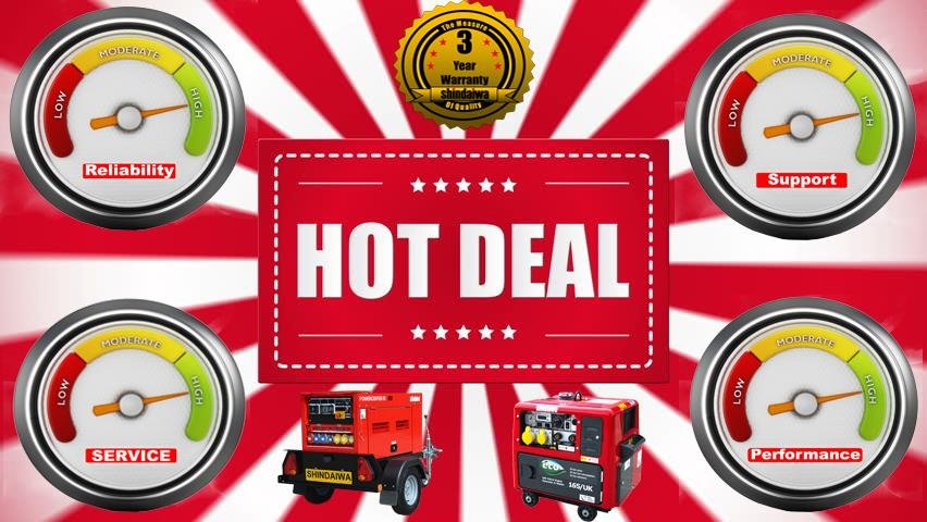 At Shindaiwa we believe the best deals are the ones that include our core values of Reliability, Service, Support and Performance. Rest assured if you buy any Shindaiwa product these won't be available for a limited time only! Call our team on 01902 791855 for further info.