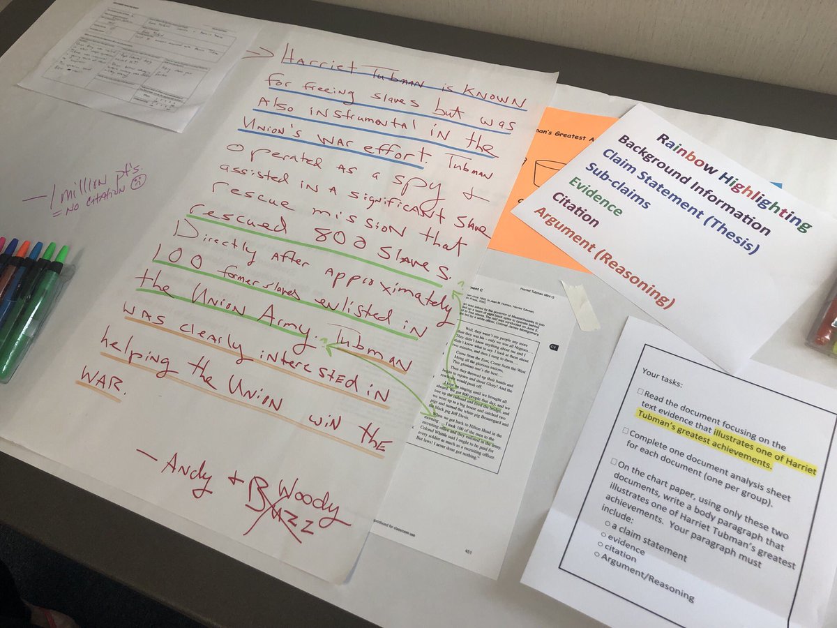 KristenFuqua's tweet image. @DBQProject Relay Document Analysis #funwithhistory #HarrietTubmanforthewin #bucketbucketbucket