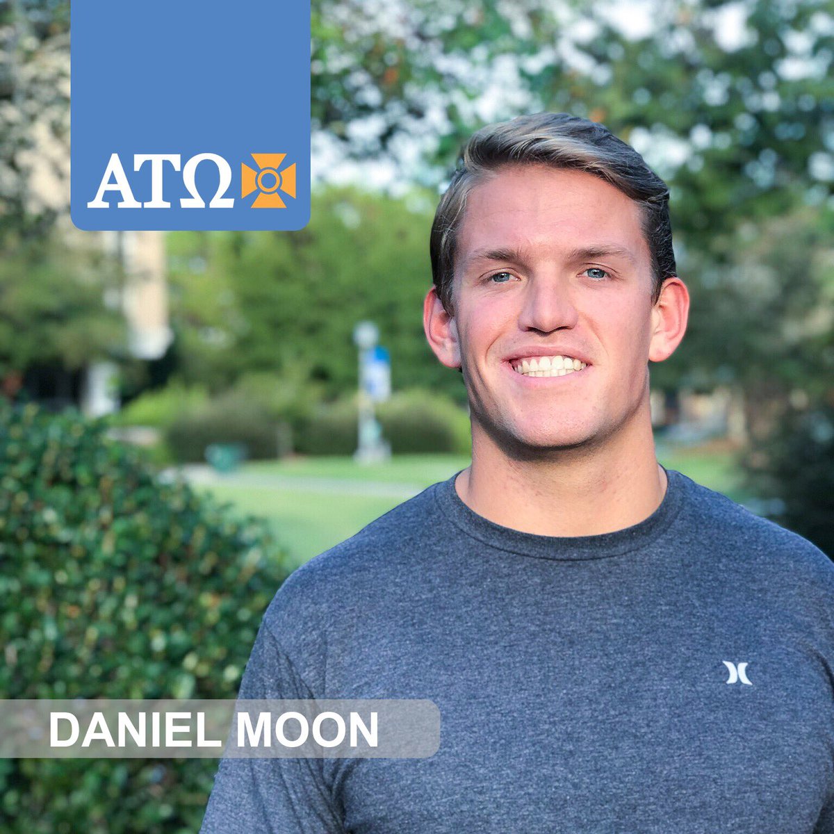 uwfato's tweet photo. Happy #TauTuesday! This week’s #TauOfTheWeek is Brother Daniel Moon (@danielmoonster). Daniel currently serves as our chaplain and is dedicated to strengthening the ties of brotherhood between our members, new and old. #RuhRahRega https://t.co/9N1wmrnAt1