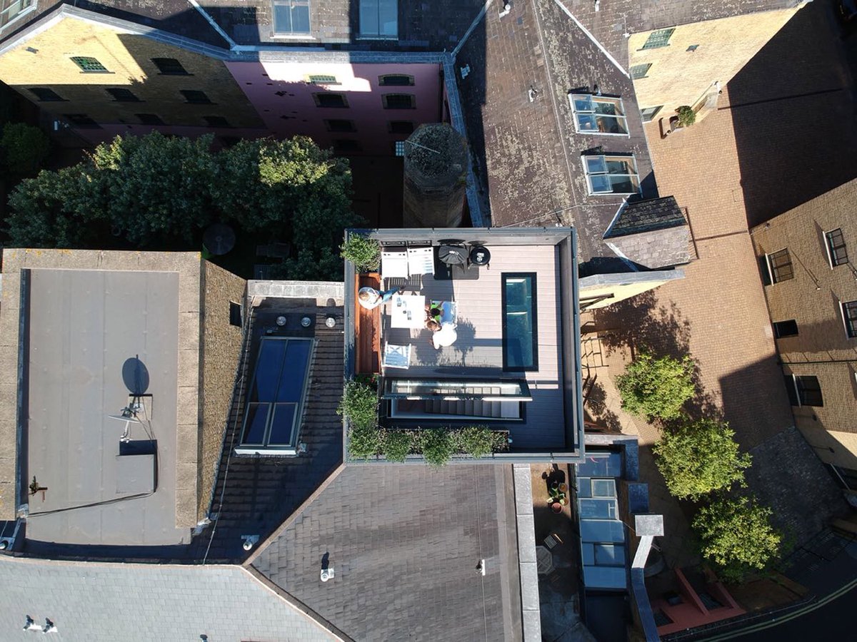 FORM_studio_'s tweet photo. Some more photos of our Shad Thames Water Tower Project that is shortlisted in the Don’t Move, Improve! 2019 Awards. #newlondonarchitecture #dontmoveimprove #shortlisted #newintoold https://t.co/bZTOLHGvvk