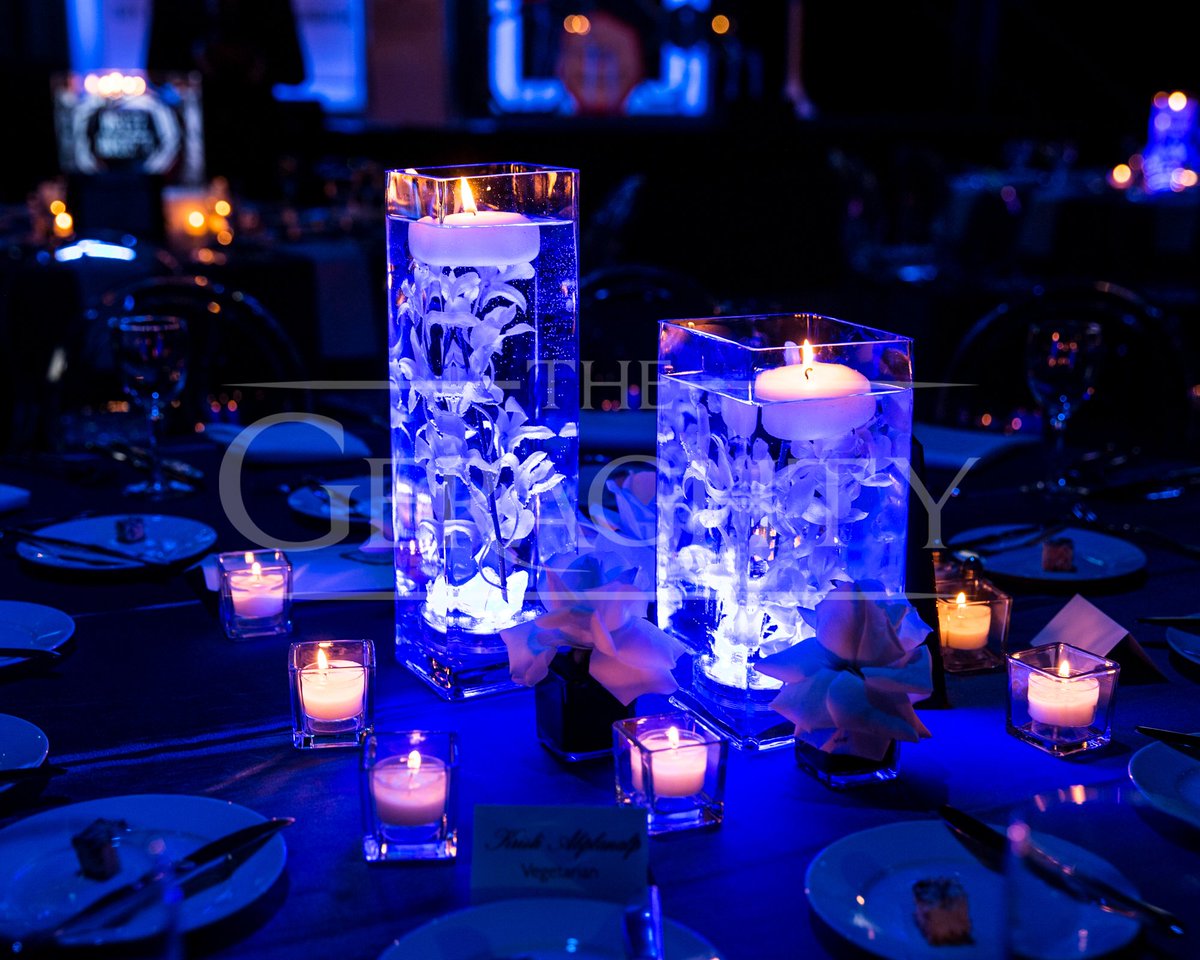 Not bad for their first time! 😉  Cool blue #lighting and illuminated details made a solid impression at @citycollegeschicago's first-ever #gala. // @kehoedesigns <a href="/blackoak_tech/">BlackOak Technical Productions</a> <a href="/CarolFoxPR/">Carol Fox & Assoc.</a>