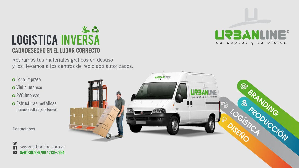 _urbanline's tweet photo. En noviembre comenzamos a trabajar sobre la #sustentabilidad y donamos mas de 150kg de #lonas y #banners para ser #reciclados.
Por eso te proponemos un servicio de #logística a la inversa, en donde retiramos materiales en desuso y los llevamos a centros de reciclaje autorizados. https://t.co/RVXep247DR