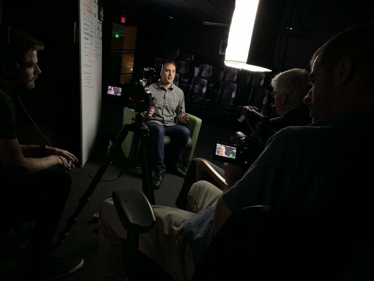 TechPurdue's tweet photo. If you’ve seen any blockbuster movie with special effects in the last few years, you’ve seen creative work done by #PurduePolytechnic graduate Andrew Kennedy at Stereo D in Burbank, California. We’ll share Andrew’s story in mid-December. #TakeGiantLeaps #Purdue150 #TechieTour2018 https://t.co/ILK5kN6Xyl