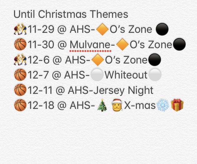 ahs_oszone's tweet photo. A few events in the next couple weeks to get ready for. It starts this Thursday with wrestling! https://t.co/ZUOOgUAFA9