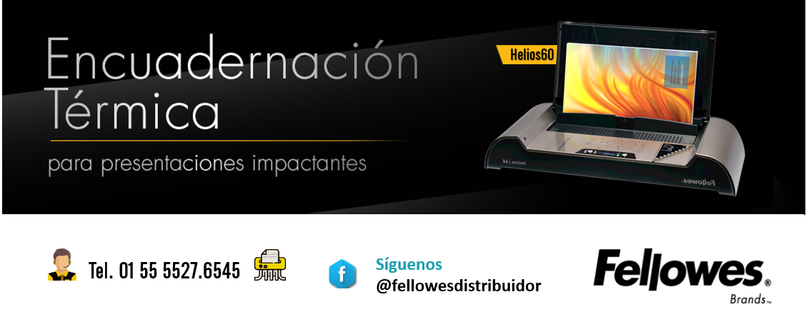 fellowesventas's tweet photo. 😮Sabias que...❓La #encuadernación térmica con #Helios60 de #Fellowes es una forma rápida y fácil de dar a cualquier documento un "acabado de #libro" perfecto? 📕 https://t.co/nsEVorcr9A

Servicio Técnico | Consumibles | Envíos a todo 🇲🇽
#FellowesMx #FellowesBrands #FelizMartes https://t.co/rF55qg35vr