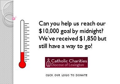CC_LEX's tweet image. Hope you can help us help others!  
lexington.igivecatholic.org/organizations/…