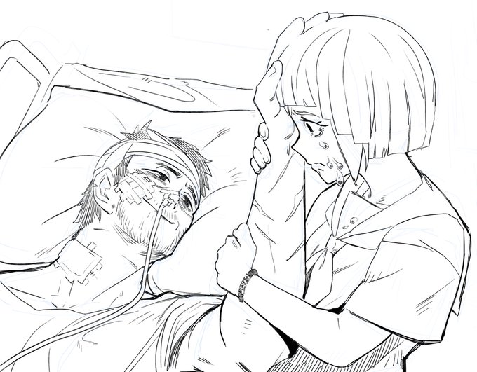 dammit listening to NieR Automata OST Kaine made me draw this 