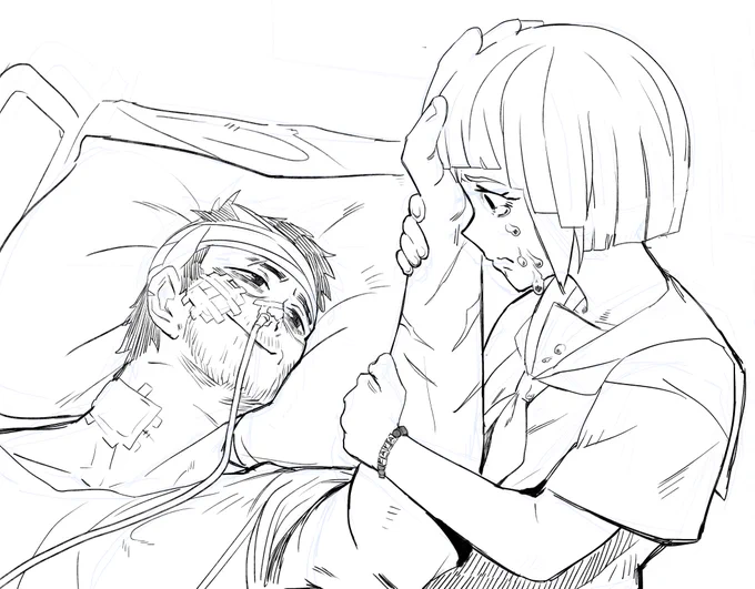 dammit listening to NieR Automata OST Kaine made me draw this 