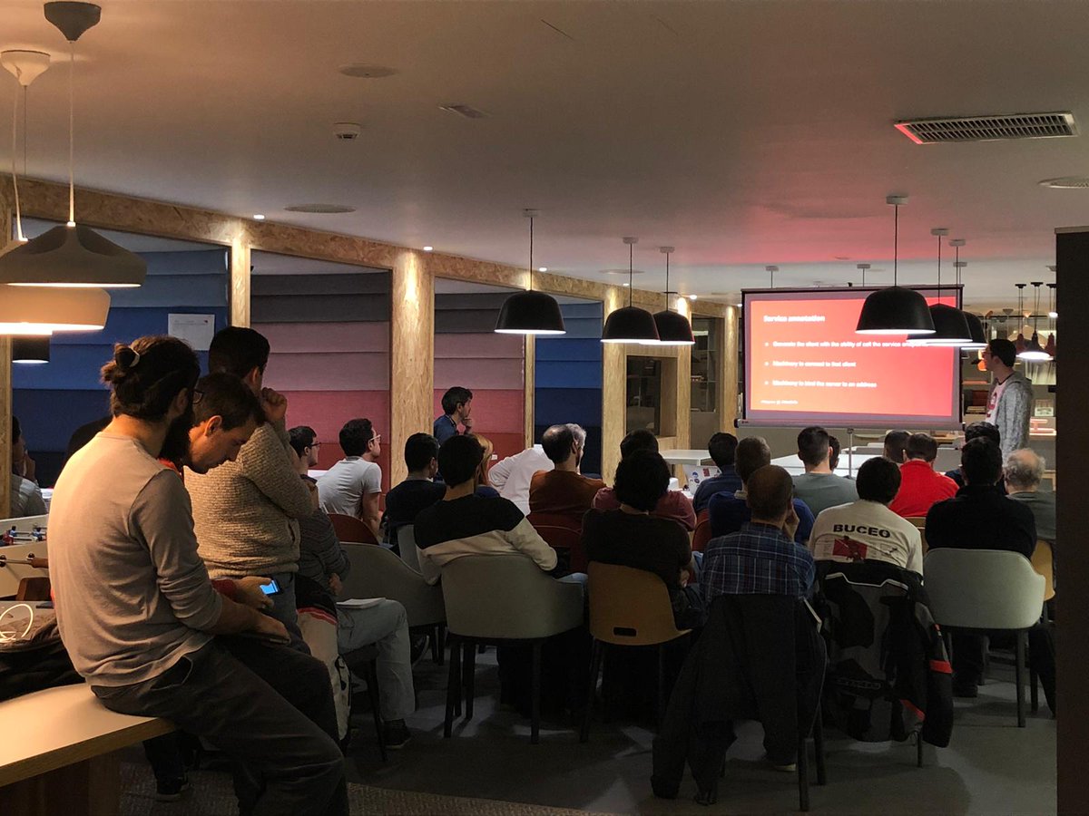 AnaAramendia's tweet image. Cracks!!!▶️  @47deg #meetup #scala #SpacesAtocha