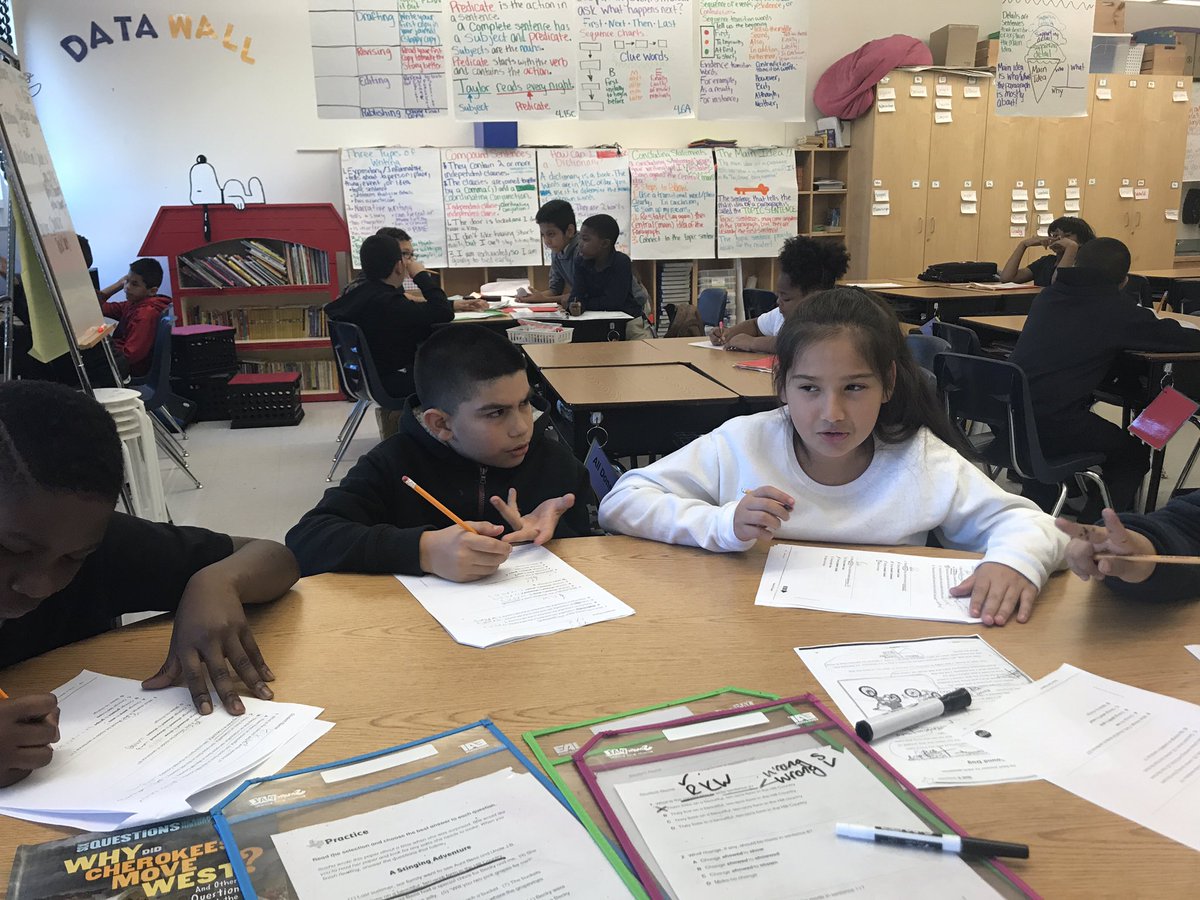 They are guiding and discussing their learning and evidence and when I go to add something “We got this Ms. Bruton we don’t need help!” Well alrighty then (I should put it they’ve gotten the questions all right) #scholars #personalizedlearning #personalizedallasisd