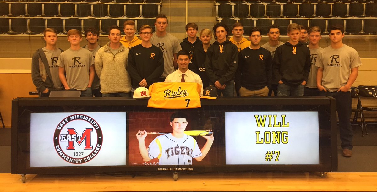 ripleybaseball's tweet image. Congrats to Will Long on signing with East Mississippi Community College #T.I.G.E.R.S. #7legacy @SS_Sports_ @TippahSports @SouthTippah @JimHolder @WCBISPORTS @DJournalPreps @EMCCathletics @TrentWaddell31