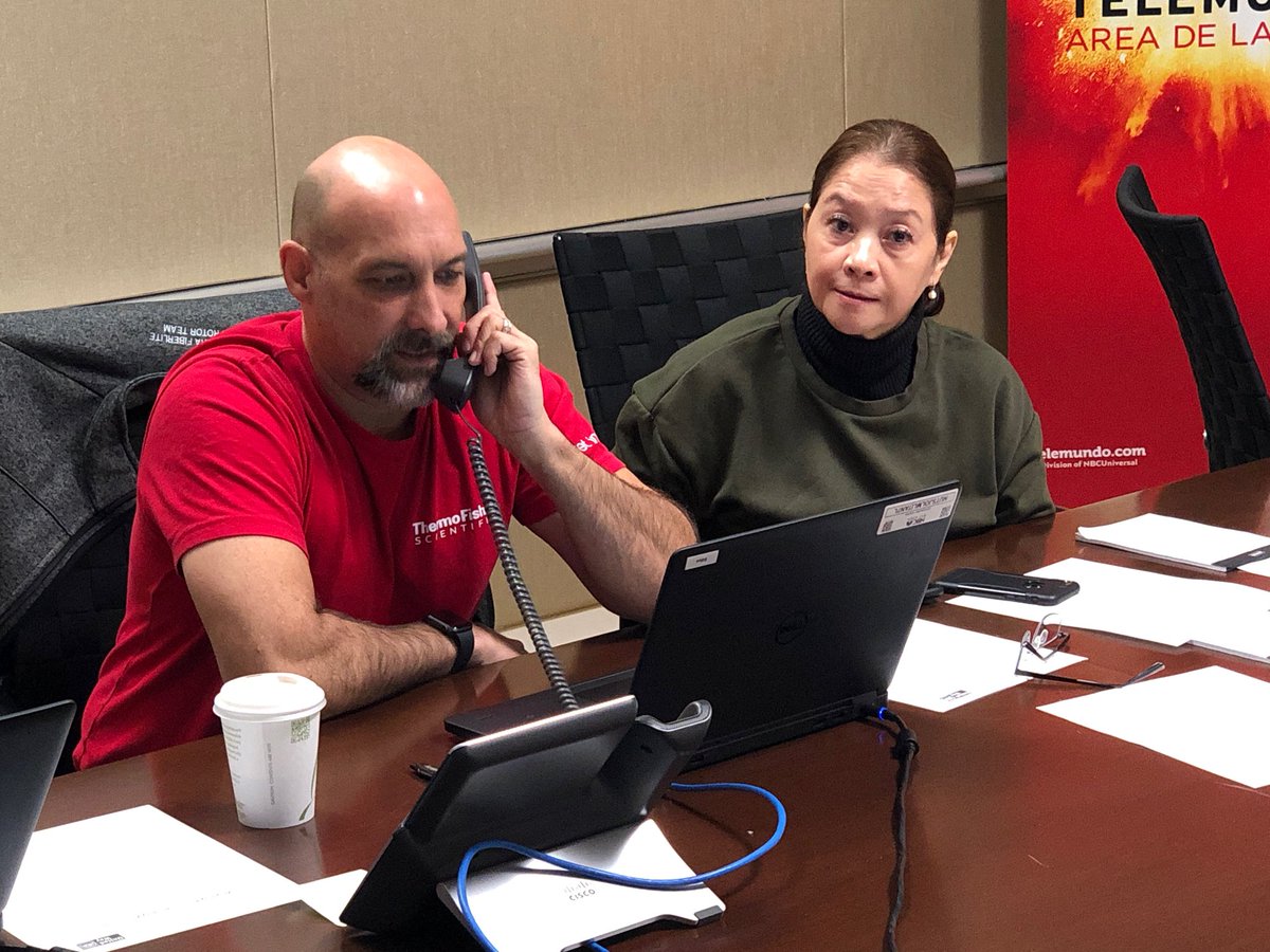 UWBayArea's tweet image. Volunteers from @thermofisher taking calls to support the @nbcbayarea @Telemundo48 Wildfire Fundraiser for those impacted by #Buttefire in Northern CA 1-833-NBC-KNTV #LiveUnited